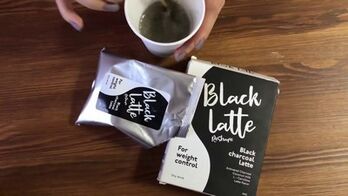 Experience using black charcoal Latte charcoal