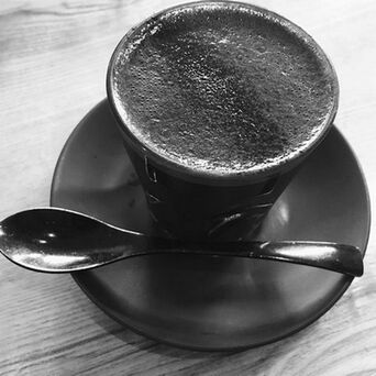 Instructions for using latte charcoal Black Latte
