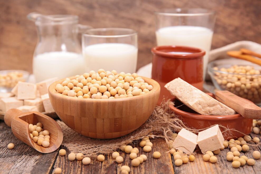 soy foods in the blood type diet